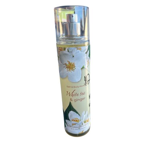 BATH AND BODY WORKS WHITE TEA & GINGER BODY MIST 8 FL OZ - Picture 1 of 2